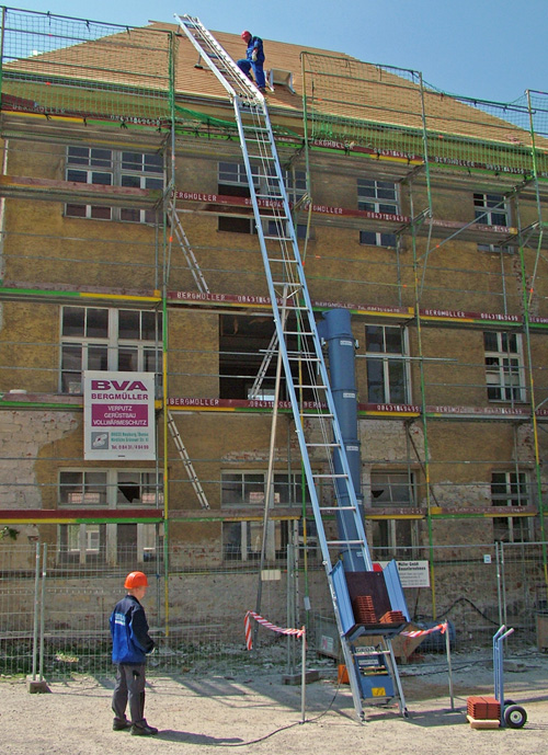 ladder crane lift